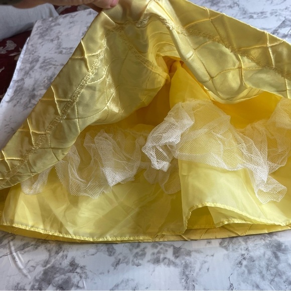 Girls 2 dress bundle Pink and Yellow Layered Dress size 4 & 5 - Picture 11 of 14